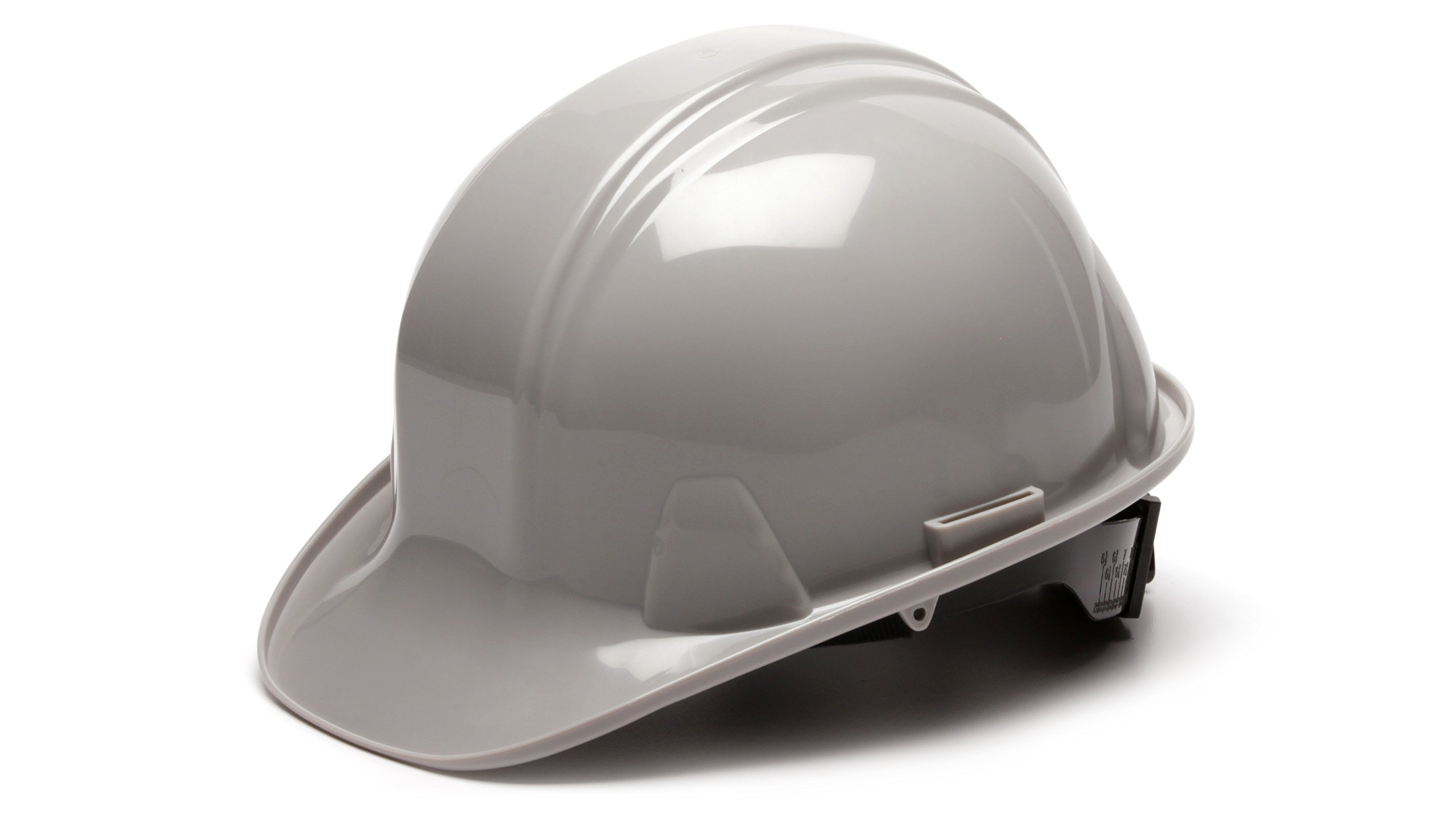 Pyramex Safety Products HP14112 SL Series - Casco Duro con suspensión de trinquete de 4 Puntos, Color Gris