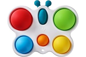 Fidget Popper Sensory Baby Toys for 6+ Months, Montessori Busy Toy for...