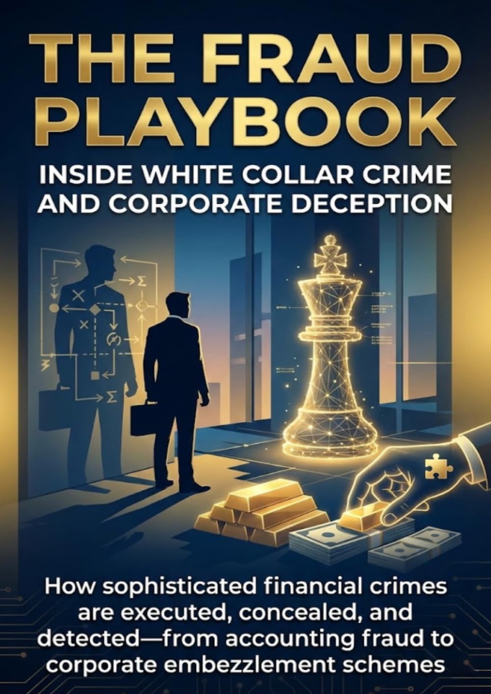 The Fraud Playbook: Inside White Collar Crime and Corporate Deception: How sophisticated financial crimes are executed, concealed, and detected—from accounting fraud to corporate embezzlement schemes