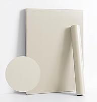 Vista 219 de Dimoon 236''x17.7'' White Thicken Peel and Stick Wallpaper Contact Paper Modern Self Adhesive Wall Paper Removable Renter Friendly Textured Solid