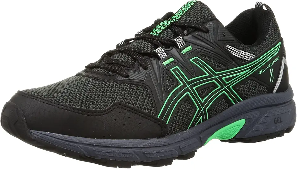 Tênis Asics Gel-venture 8 Masculino - Preto/verde - 42