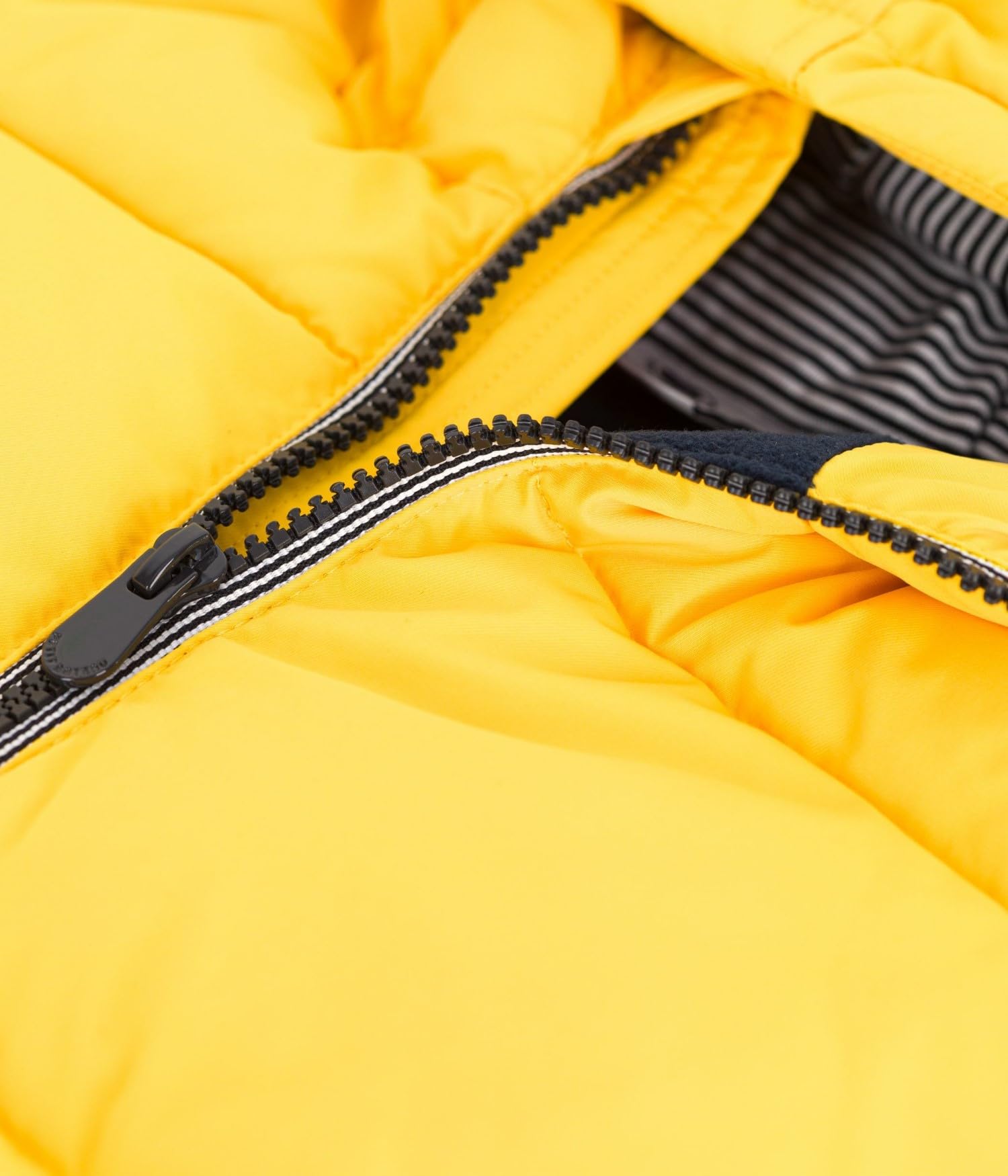 Petit Bateau Piumino Per Bambini Tinta Unita, Giallo, 12 Anni