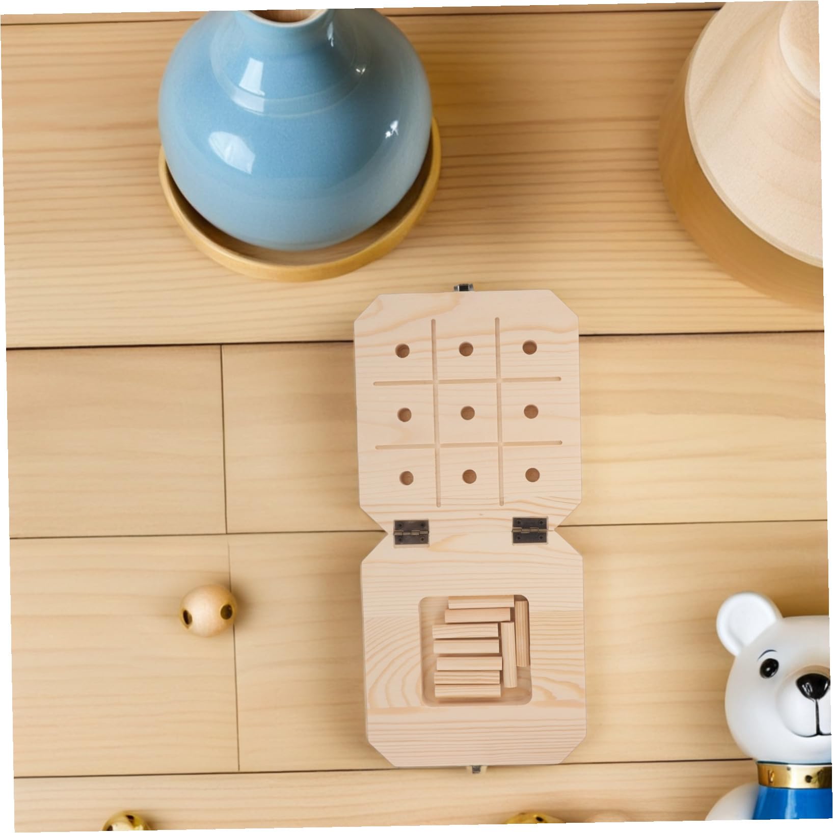 Juguetes Montessori de Madera Sensory Training Toys para Pequeños Tablero Educativo para Desarrollo Motriz Fino Balance y Coordinación para Casa y Aula Regalo de Cumpleaños