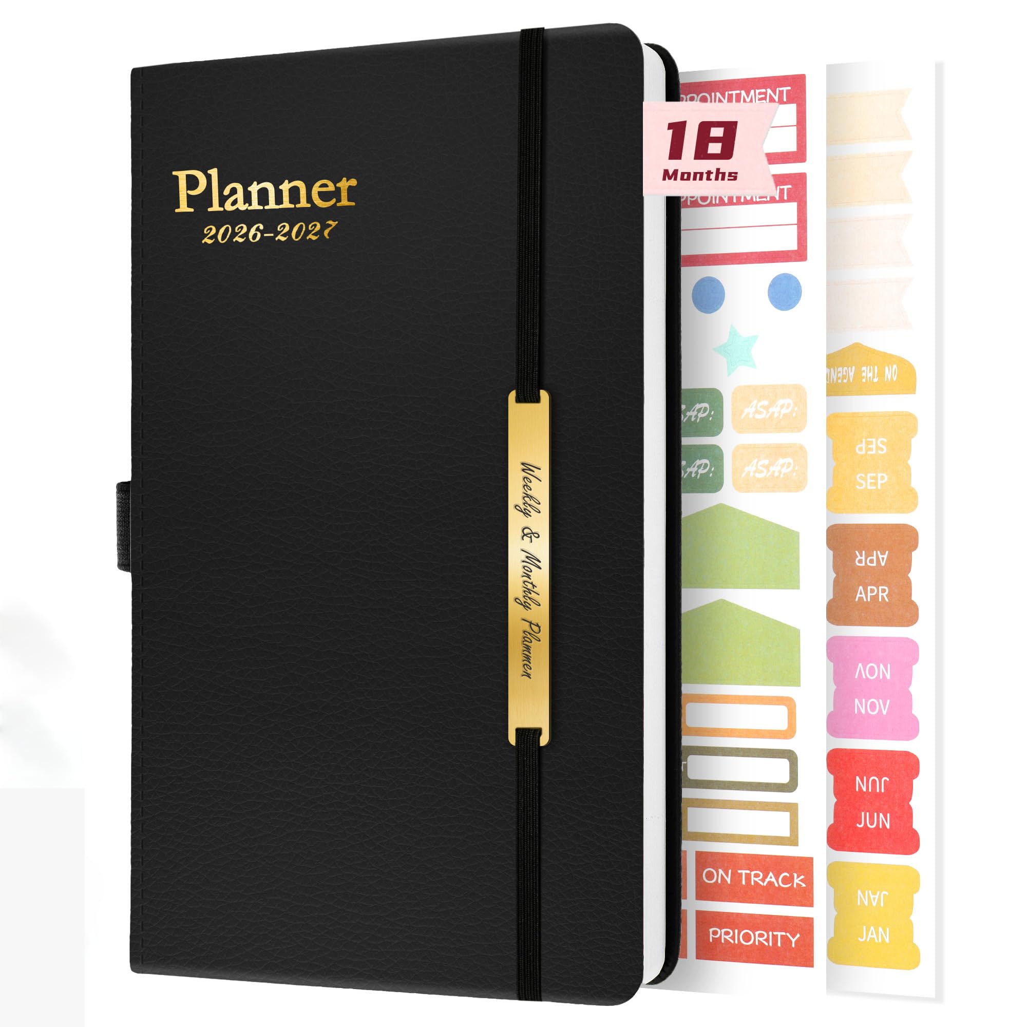 2026 Daily Planner Agenda 2026-18 Months Weekly Planner