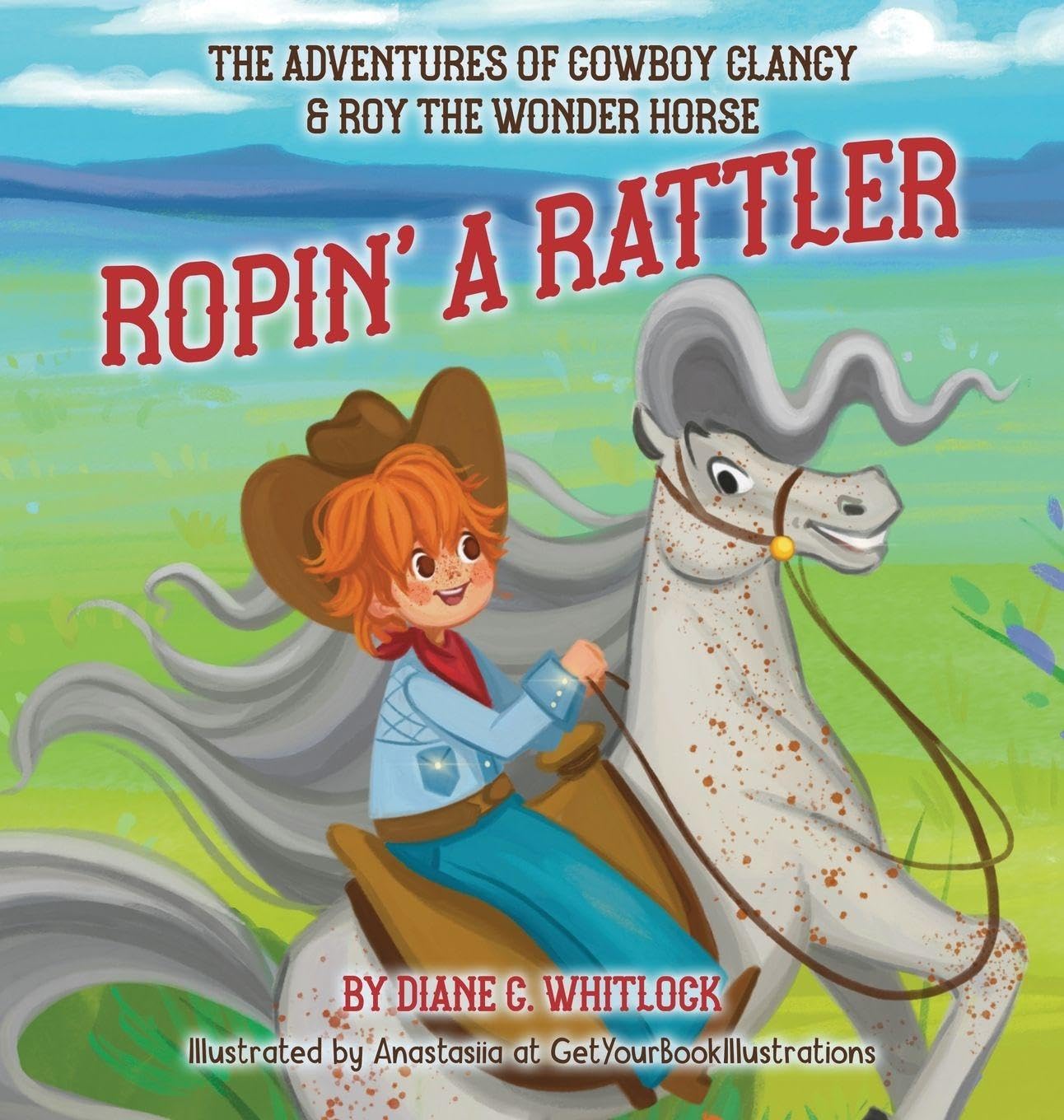 Ropin' A Rattler (The Adventures of Cowboy Clancy & Roy the Wonder Horse)      Hardcover – June 4, 2026