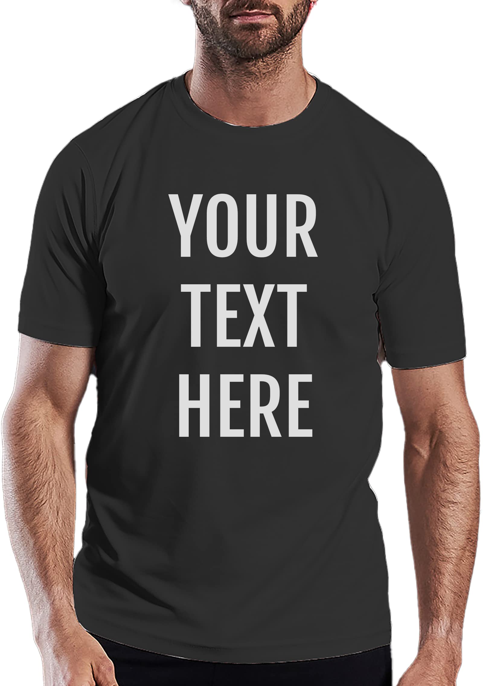 HippowarehousePersonalised Running T-Shirt Any Text Here Personal Training Client Coaching Gym Workout Top Exercise Class Equipment Training Tshirt Tee