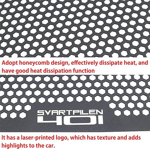 Miniatura 6 de NUEVAS Motocicletas Radiador Guardia Parrilla Cubierta Para SVARTPILEN 401 Svartpilen 401 2017-2022 2023 Accesorios