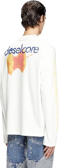 Amazon | [ディーゼル] メンズ 長袖Tシャツ T-CRANE-LS-R1 A166270AKAK 