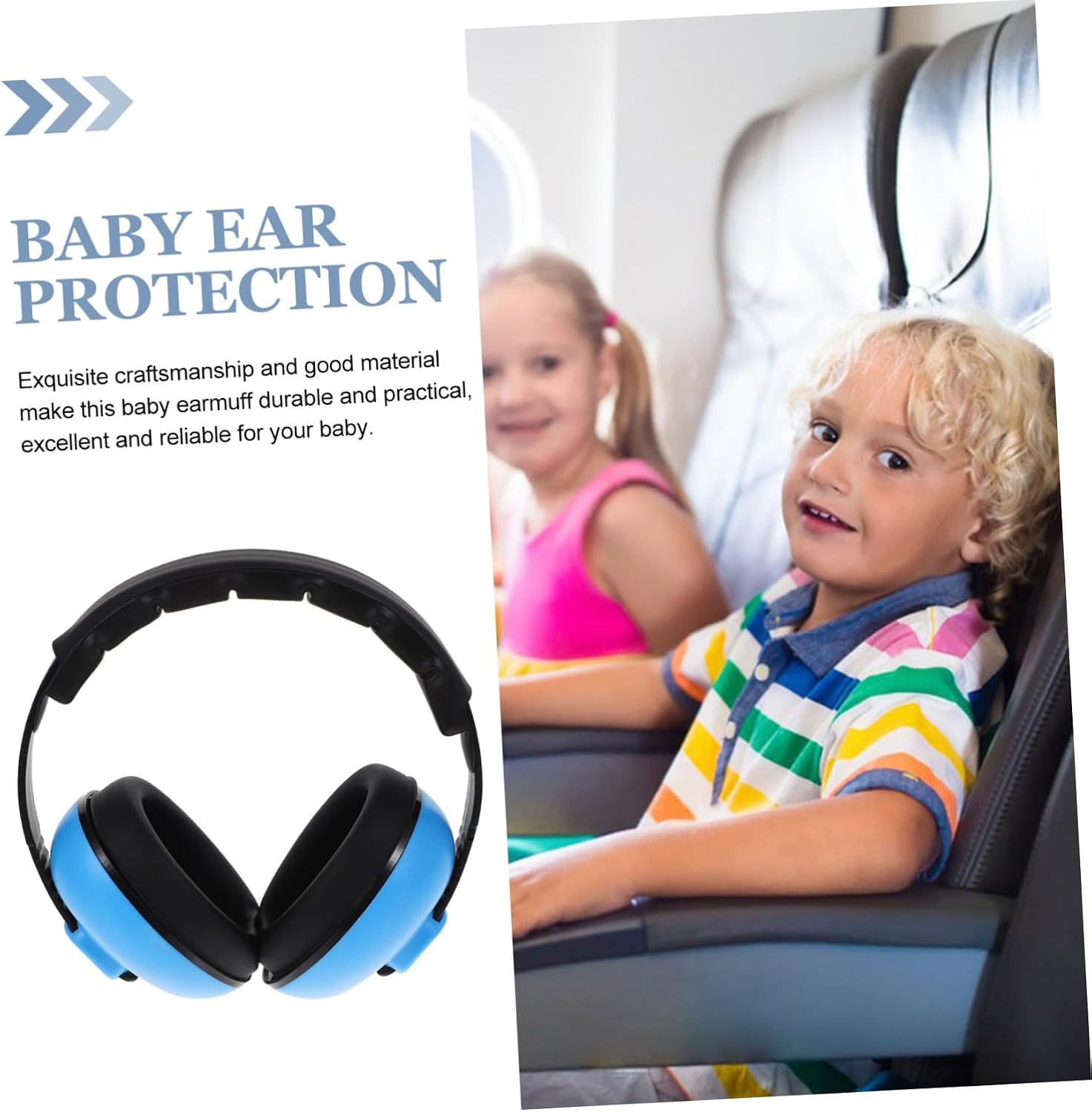 Totority Noise Cancelling Ear Muffs for Sleep Headphone Ear Protection Soft Comfortable Hearing Guard