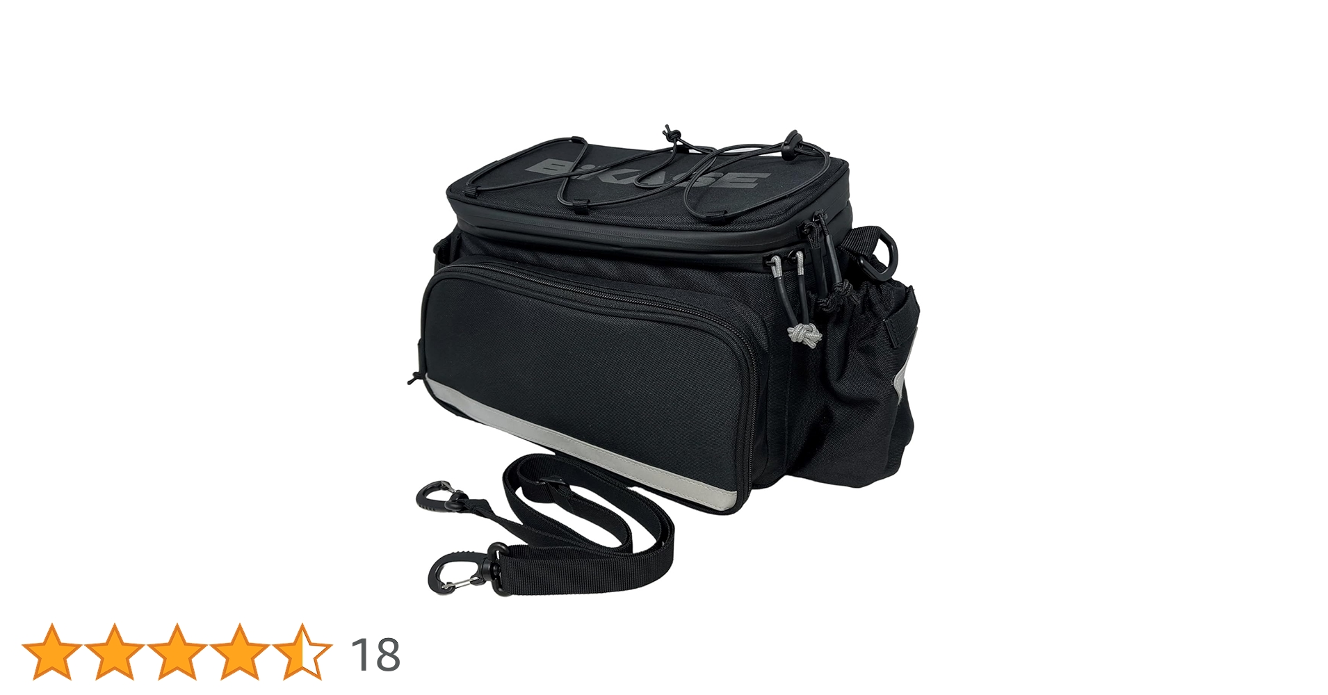 ラックマウントバッグ ブラック Amazon.co.jp: BiKase MIK互換トランクバイクバッグ ビッグダディ MIK