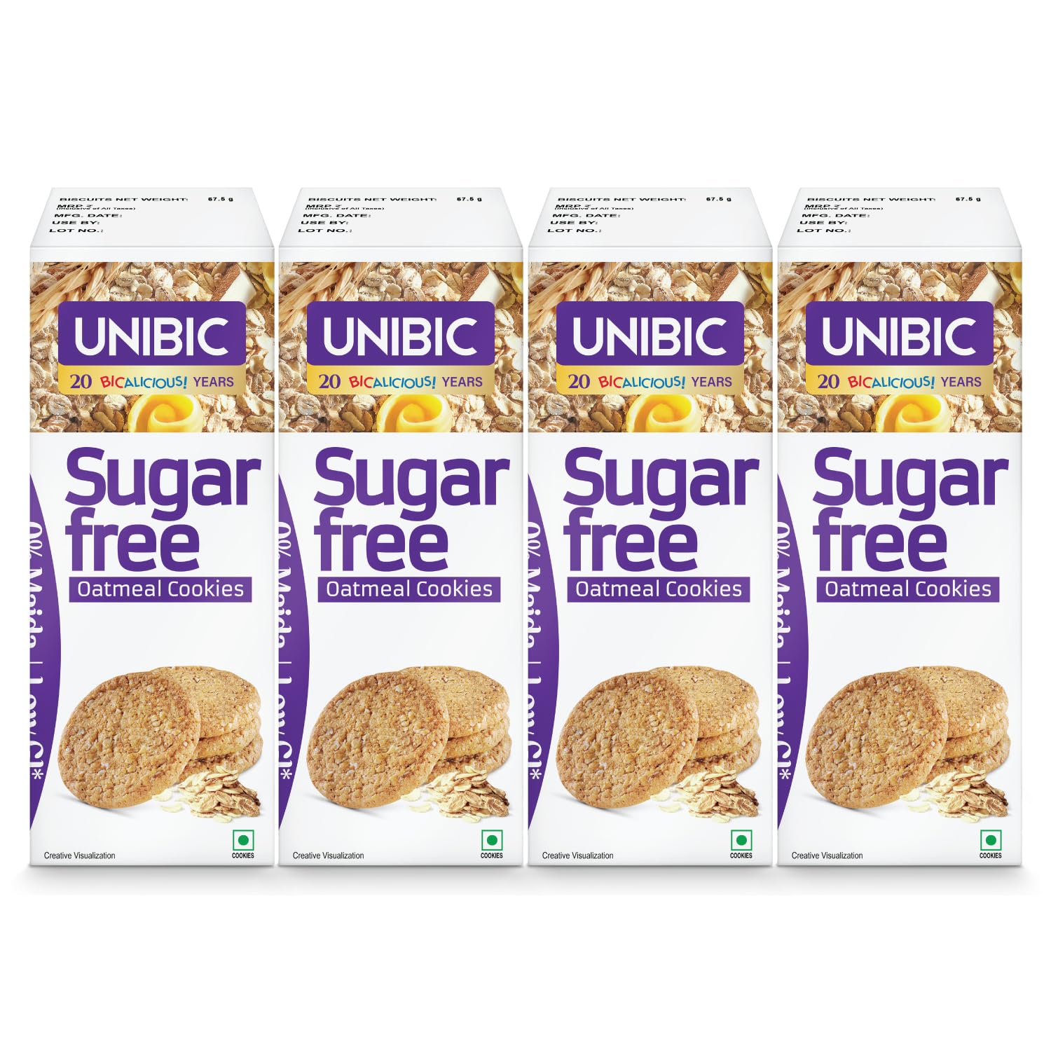 Unibic Sugar Free Oatmeal Cookies 270gm