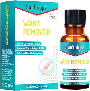 Maximum Strength Wart Remover: Advanced Liquid Treatment for Plantar, Common, Flat, and Genital Warts – Fast and Effective Removal for Feet and Skin (0.75 Fl Oz (Pack of 1))