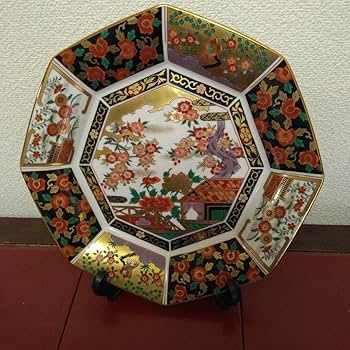 青藍窯 古伊万里 八角皿 金彩 15枚 色絵 Amazon.co.jp: 有田焼 青藍窯 大正古伊万里 八角大皿 : ホーム