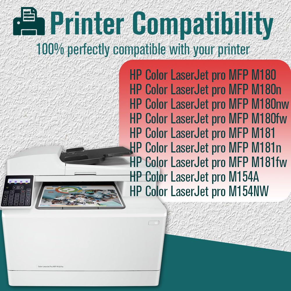 GP Toner Toner XXL Für HP Color LaserJet Pro MFP M180 Series MFP M181FW 205a Cf531a Cyan