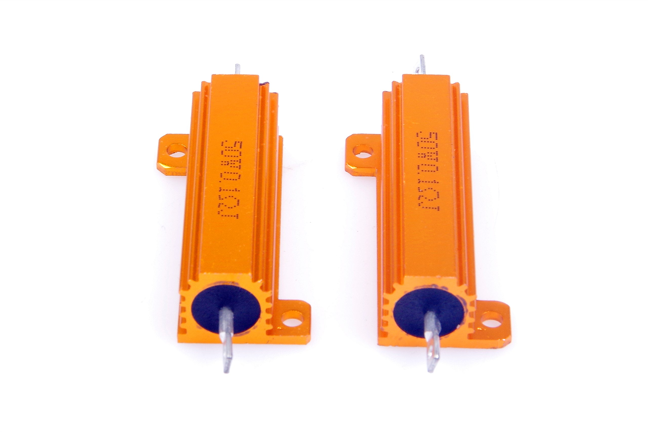 2 Stück 50 Watt 470 Ohm Alu-Widerstände – Perfekt Für Wechselrichter, LED & Lautsprecher