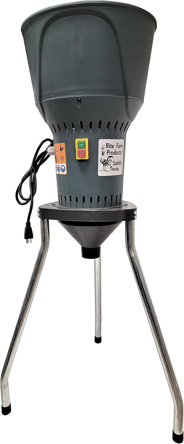 FEED & GRAIN GRINDING MILL ELECTRIC 110v INCLUDES ALL 9 GRINDER PLATES & LEGS