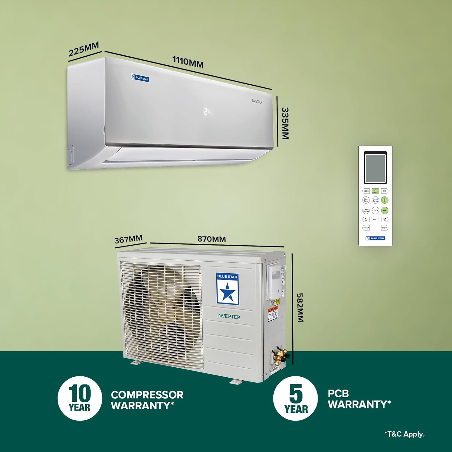 Review Blue Star 1.5 Ton 5 Star Convertible 5 In 1 Cooling Inverter 5 Review Blue Star 1.5 Ton 5 Star Convertible 5 In 1 Cooling Inverter