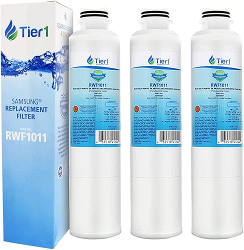 Tier1 DA29-00020B Reemplazo para filtro de agua Samsung HAF-CINEXP, DA29-00020B, HAF-CIN, DA29-00020B-1, RF28HMEDBSR, RF263BEAESR, RS25J500DSR,