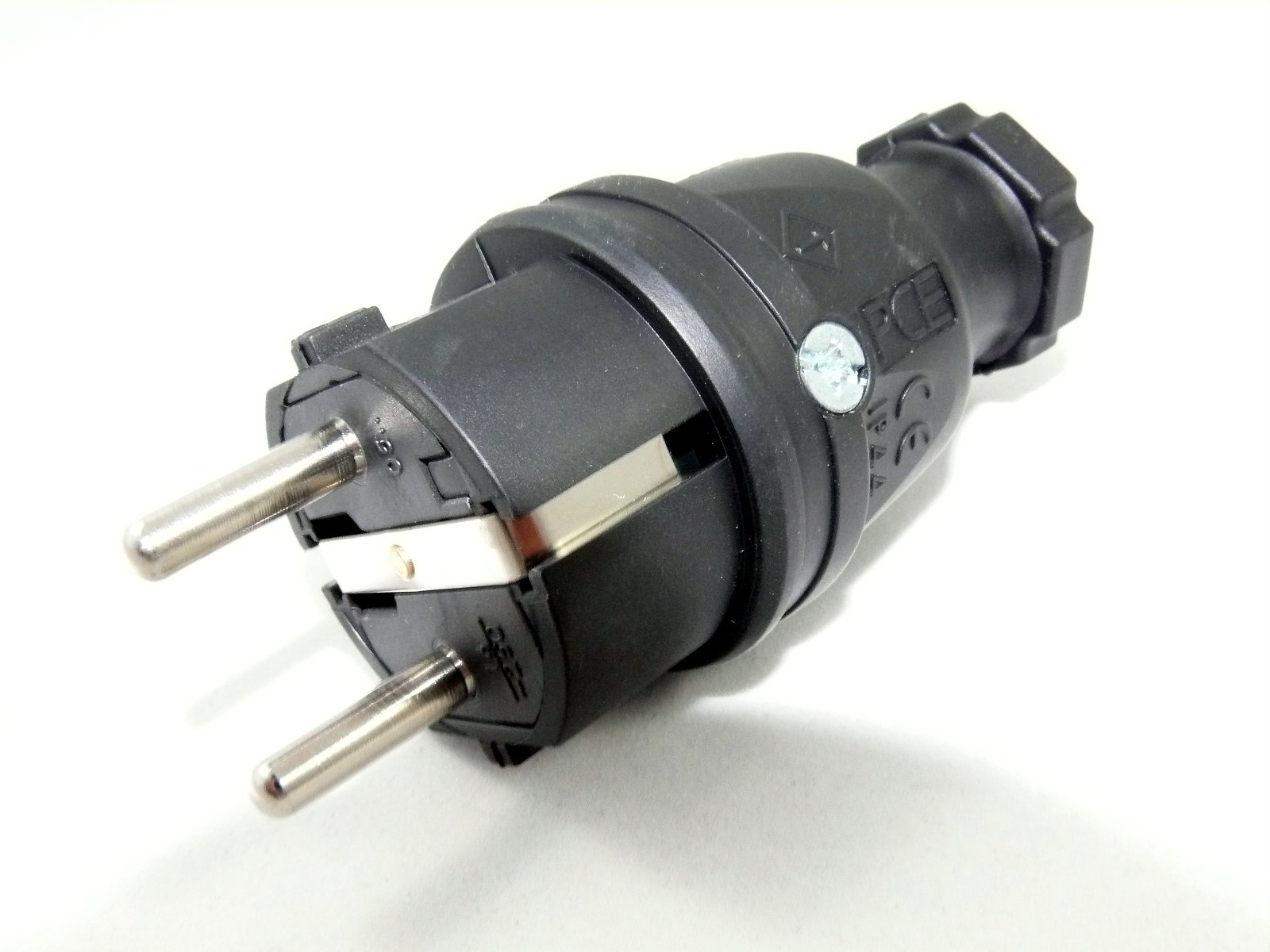 PCE Schuko Vollgummi auf CEE Adapter TITANEX H07RN-F 3G2,5 3x2,5 5m