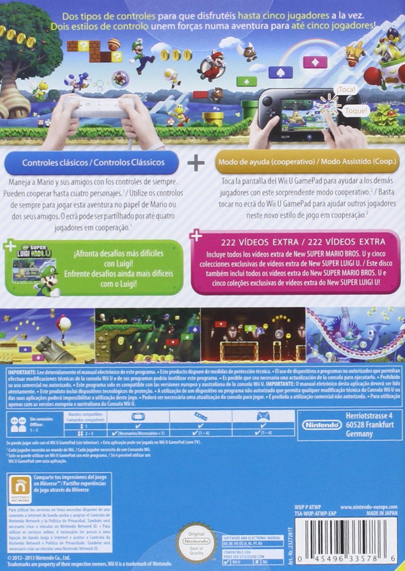 New Super Mario Bros. U + Luigi U