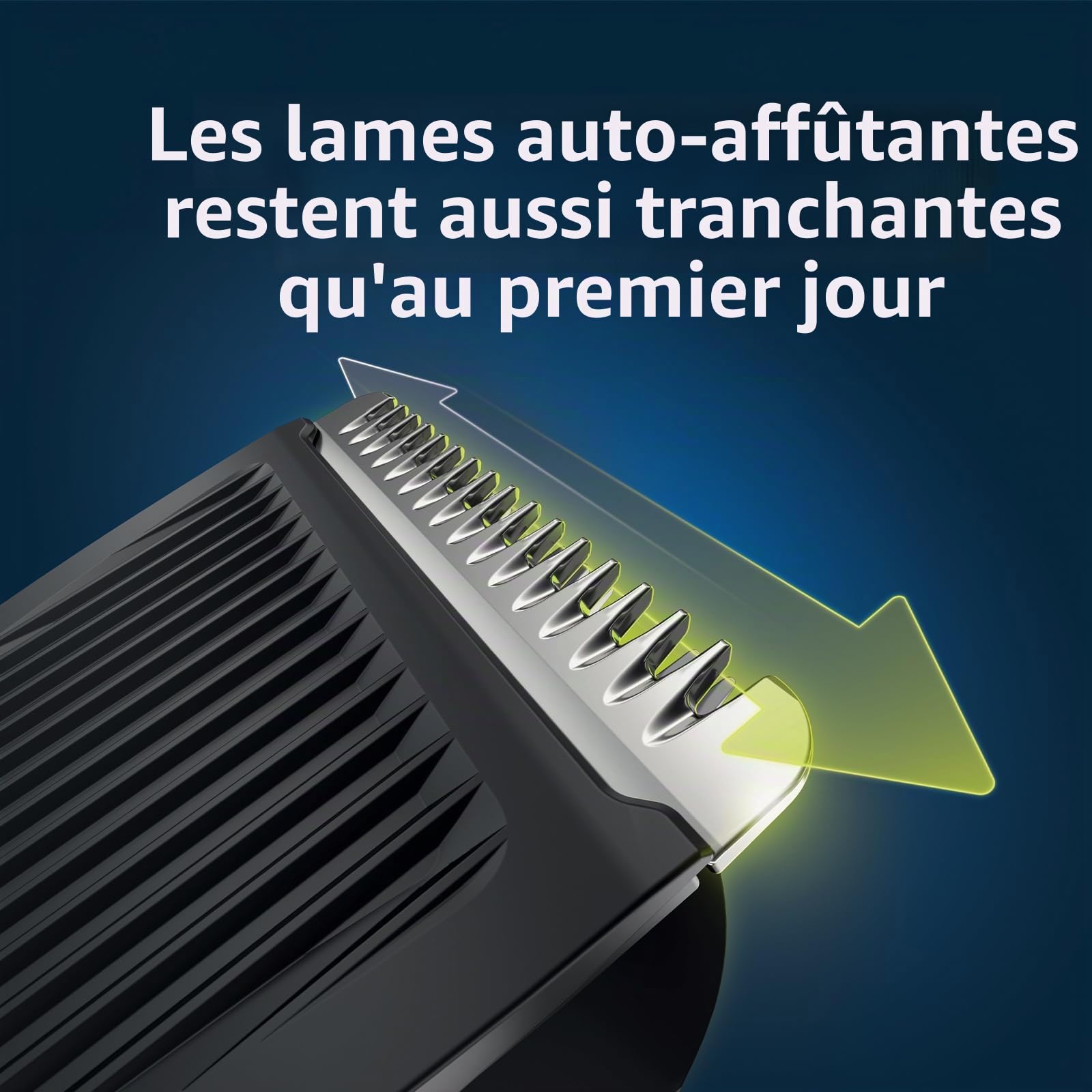 Philips Multigroom Série 3000, Tondeuse Multi-styles 7-en-1 pour Visage, Cheveux et Corps avec Technologie DualCut (Modèle MG3720/15)
