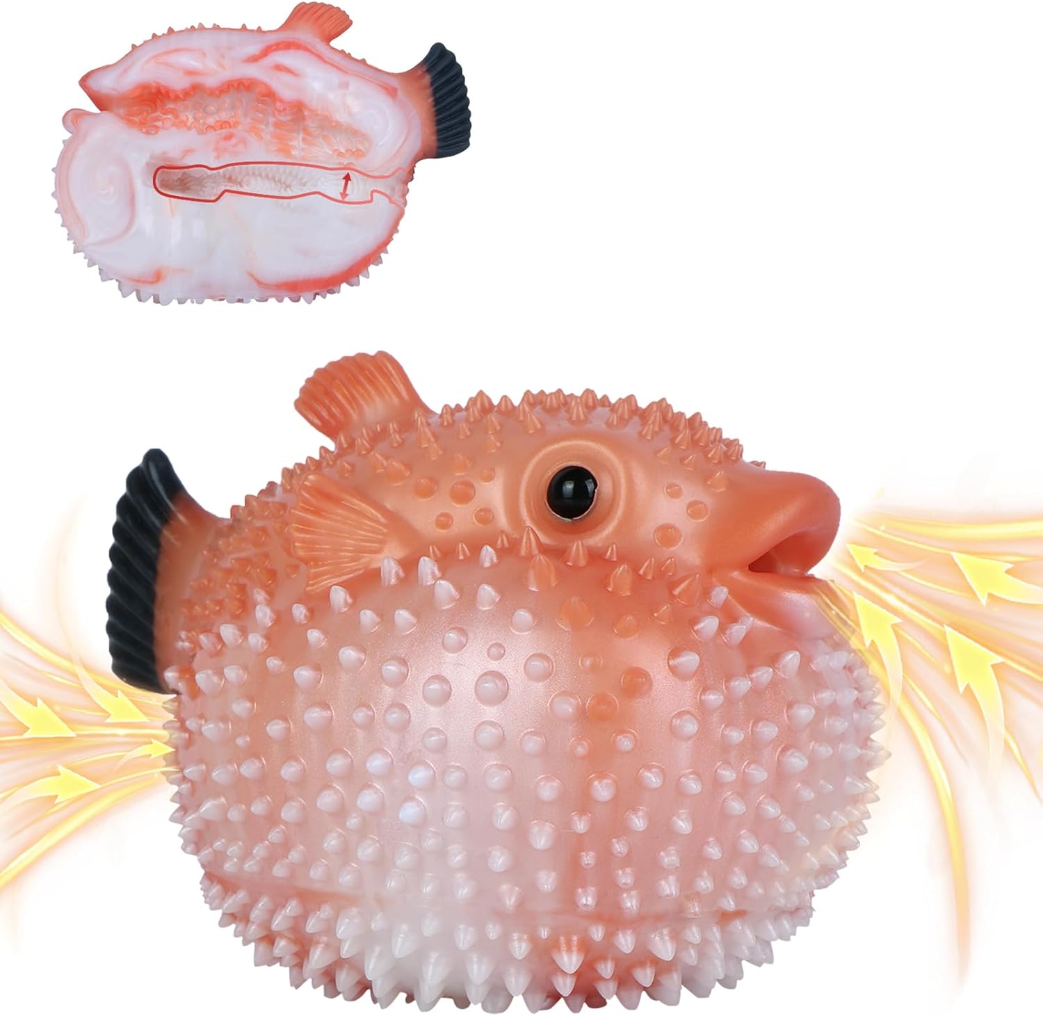 Fantasy Masturbator Male Masturbator Sex Doll Head for Men,Animal Pussy and Mouth Masturbator Oral Stroker Fantasy Sex Toys for Adult,Realistic Monster Dual Channel Blowjob Head