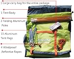 3-4 season 2-person Double Layer Backpacking Tent Aluminum Rod Windproof Waterproof for Camping Hiking Travel Climbing - Easy Set Up …