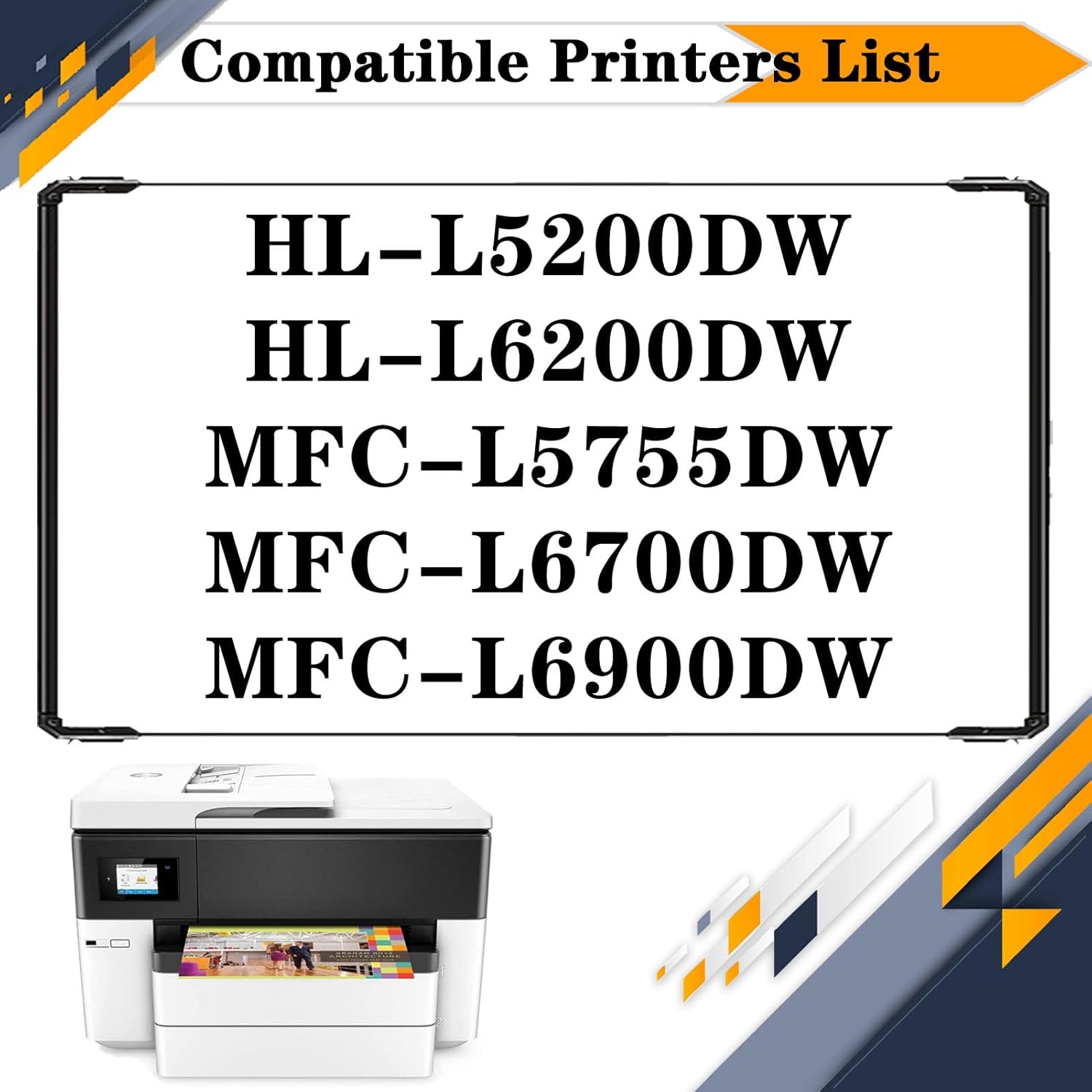 List of compatible Brother printer models