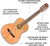 Guitarra acústica Fender CN-25 de cuerdas de nylon 3/4 para niños, color natural | Guitarra para niños principiantes de 6 a 11 años, cuerdas de nylon fáciles de tocar, incluye 3 meses de clases gratis, garantía de 2 años 7