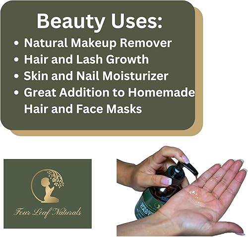 Miniatura 8 de Kit de envoltura de aceite de ricino orgánico apoyo natural para la inflamación, estreñimiento y desintoxicación  Cómodo envoltura sin fugas