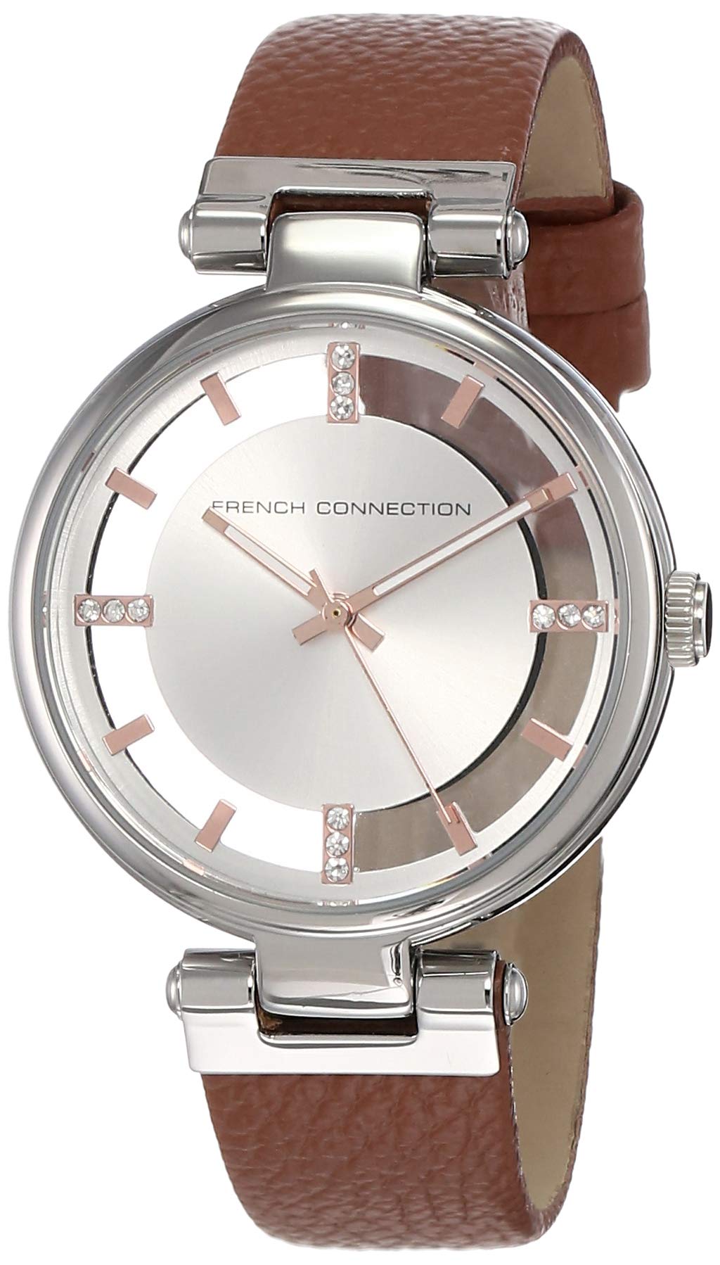 French Connection Analog Silver Dial womens Watch-FC148T (B08JM46PRT) Amazon Price History, Amazon Price Tracker