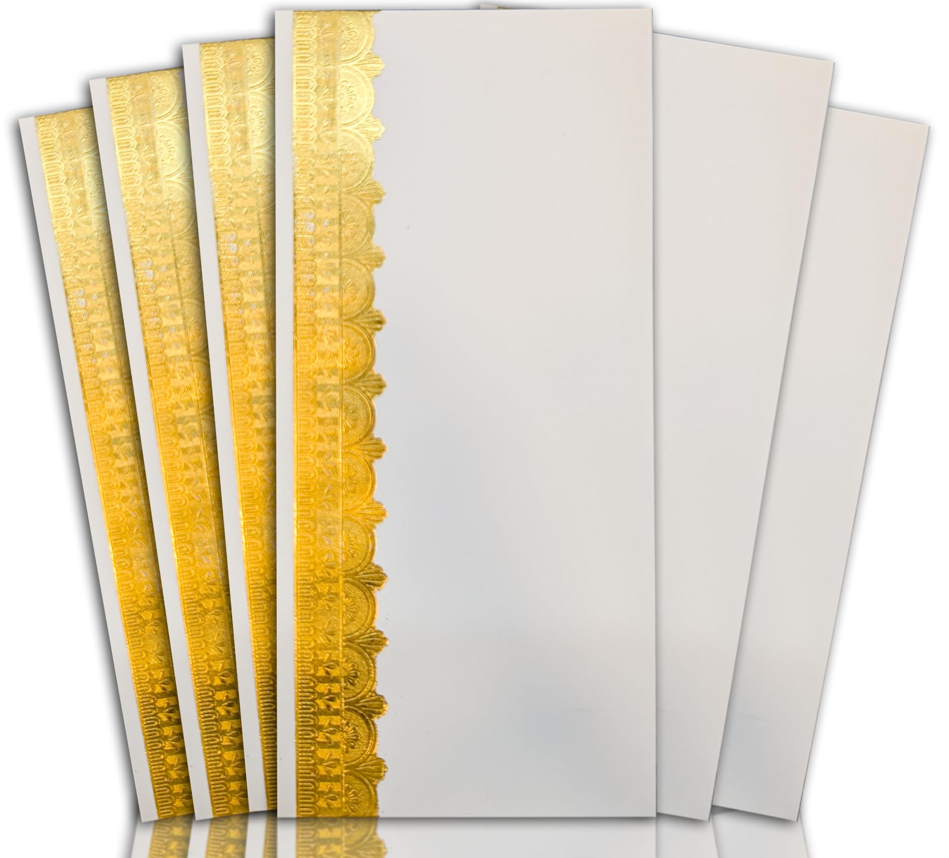 NFH Shagun Money Envelopes (Pack of 10) Fancy Gifting Wallets for Wedding Eid Diwali Christmas