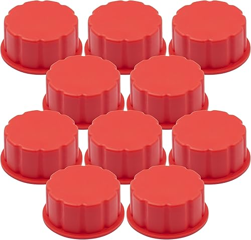 Miniatura 7 de 4 tapas para latas de gasolina, tapa de gas de rosca gruesa de 5 galones para gasolina, tapa de tanque de gas de plástico y metal, cubierta portátil