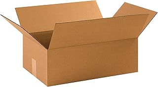 BOXES FAST 17 1/4 x 11 1/2 x 6 Corrugated Cardboard Boxes, Medium 17.25"L x 11.5"W x 6"H, Pack of 25 | Shipping, Packaging, Moving, Storage Box for Home or Business, Strong Wholesale Bulk Boxes