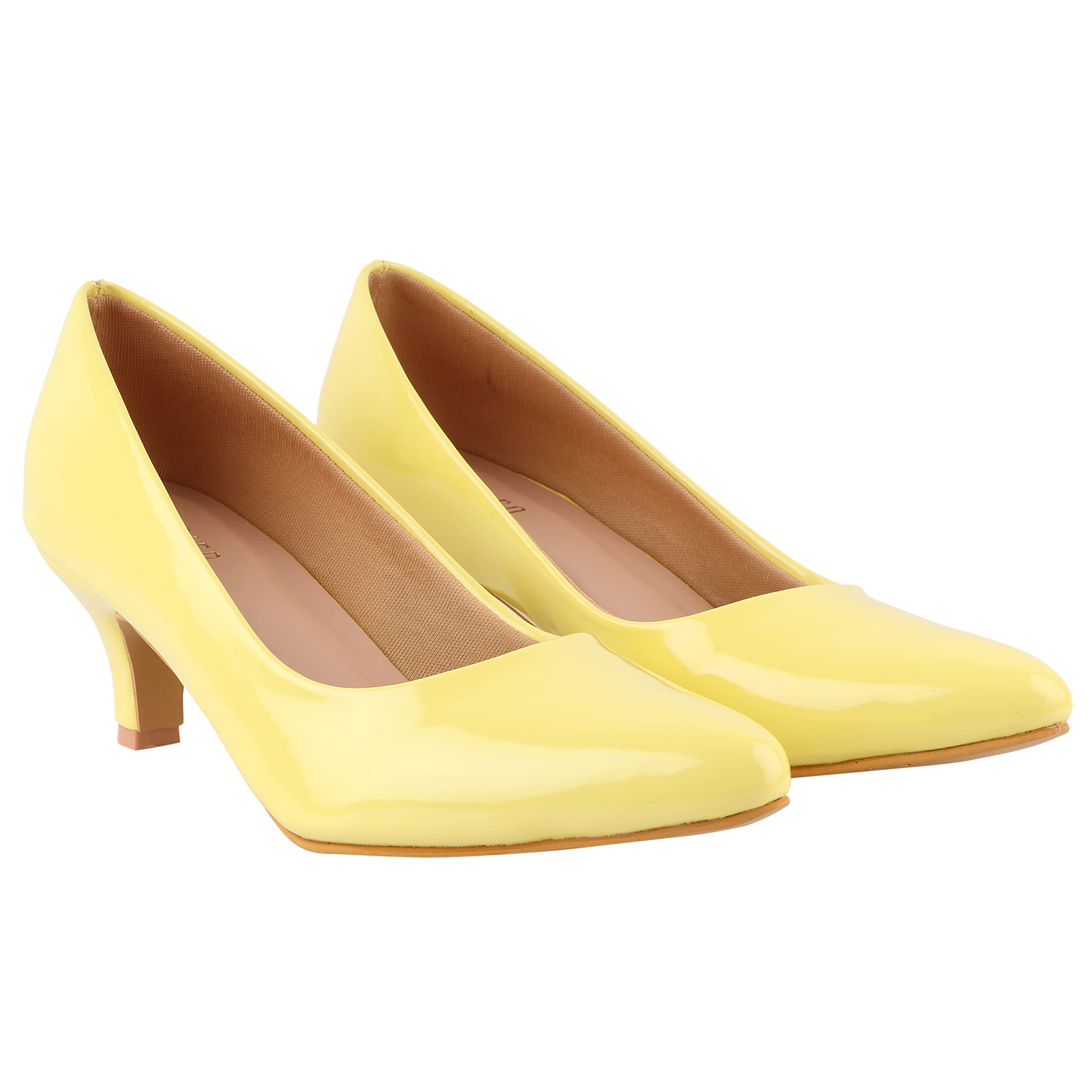 RESPIRO Womens Yellow Women's Pumps Pump, Yellow, 38 EU