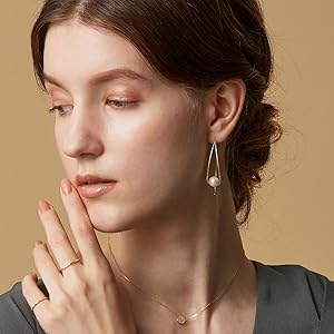 Amazon.co.jp: [アガット] agete 【 K10パールピアス