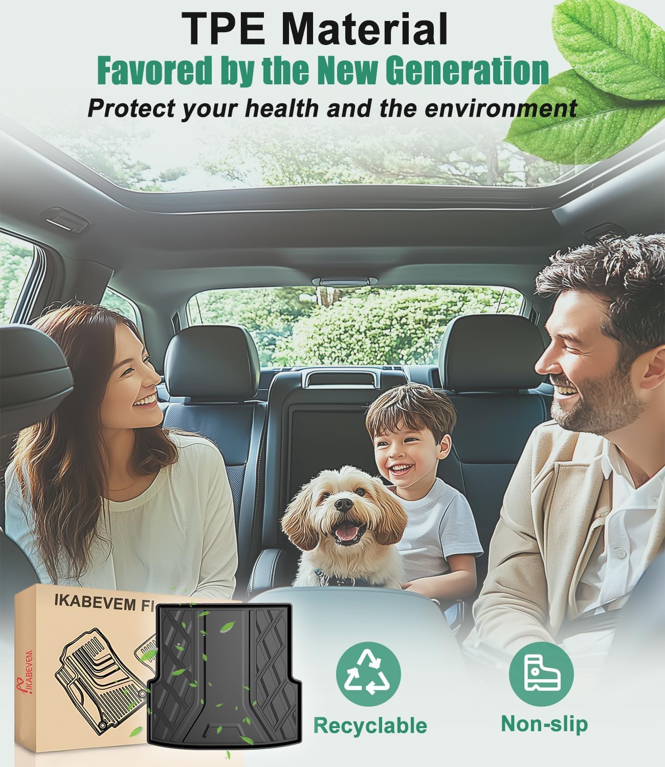 Original 2022-2025 2026 I4 Cargo Liner for BMW I4 eDrive35 /eDrive40 /xDrive40 /M50 - Custom Fit Heavy Duty TPE All Weather Protection Liner 3D Shaped Laser Measured Cargo Mat Accessories - Image 6