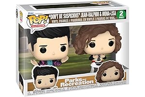 Funko Pop! TV: Parks & Recreation 15th Anniversary Splash Mountain: B99 Jake & Charles, 2-Pack