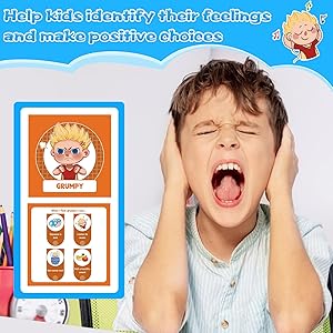 GAKICO Feelings Flipbook for Kids: 22 Moods/Emotions ADHD & Autism Learning Materials, Emotional Regulation Tools for Kids, Calm Down Corner Essential for Preschool Kindergarten Classroom
