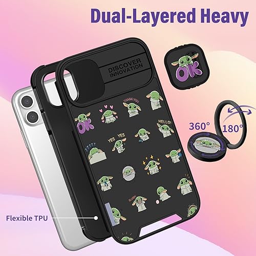 Miniatura 3 de oqpa Funda para iPhone 1212 Pro, bonita funda de teléfono de dibujos animados para iPhone 12, funda para mujeres, adolescentes y niñas, funda
