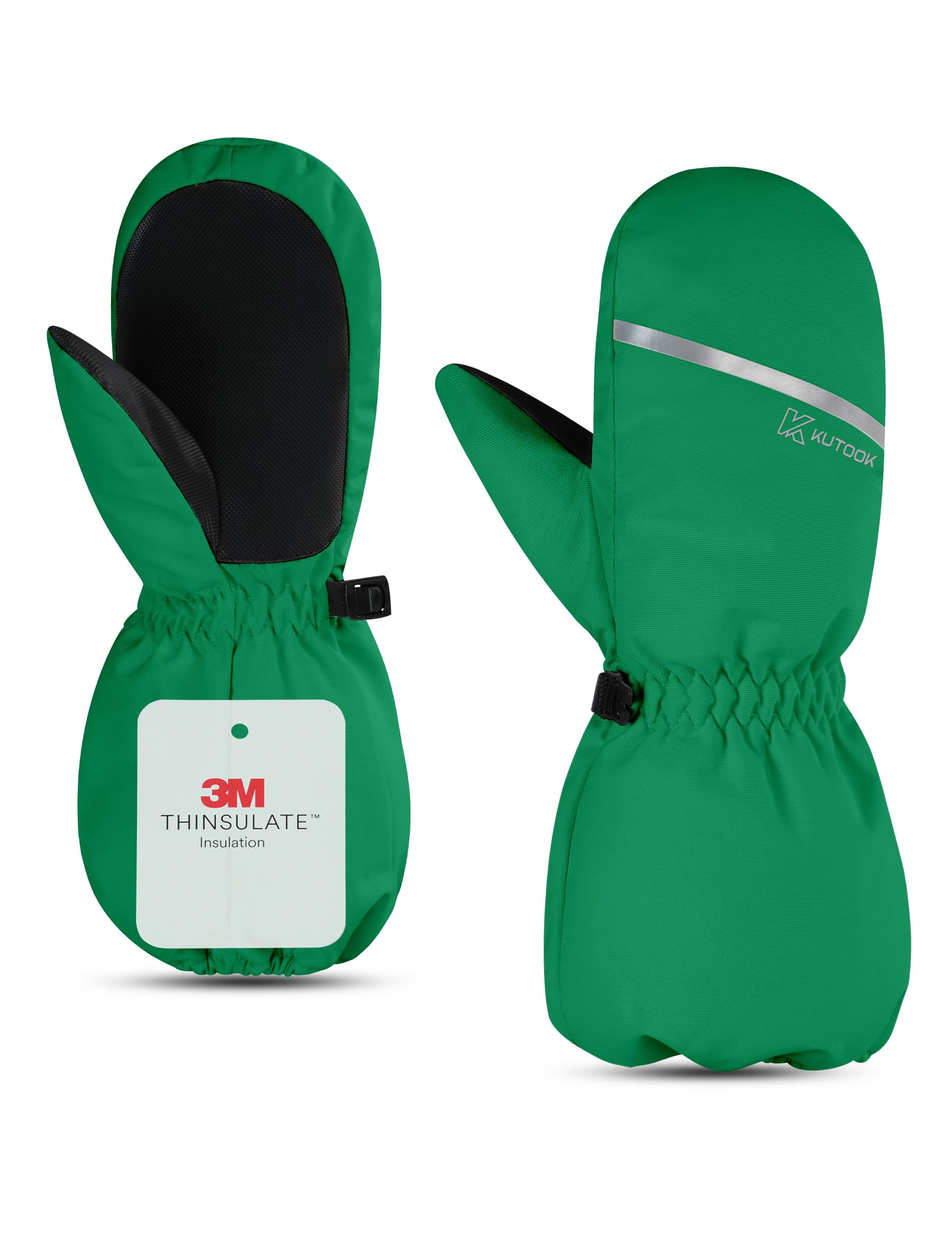 Manoplas de esquí impermeables para niños con Thinsulate 3M 7