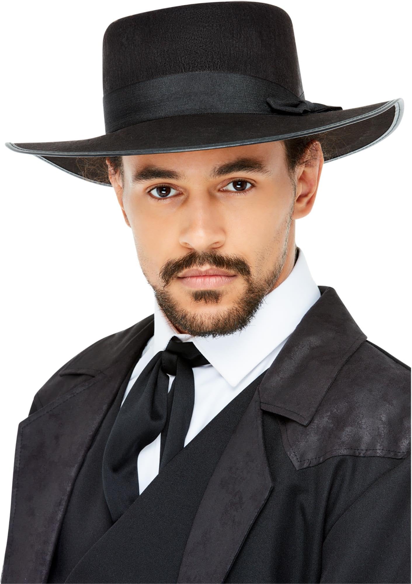 20s Wide Brim Fedora Hat with Elastic Inner Rim, 1920's Razzle Fancy Dress, 1920s Dress Up Hats, World Book Day