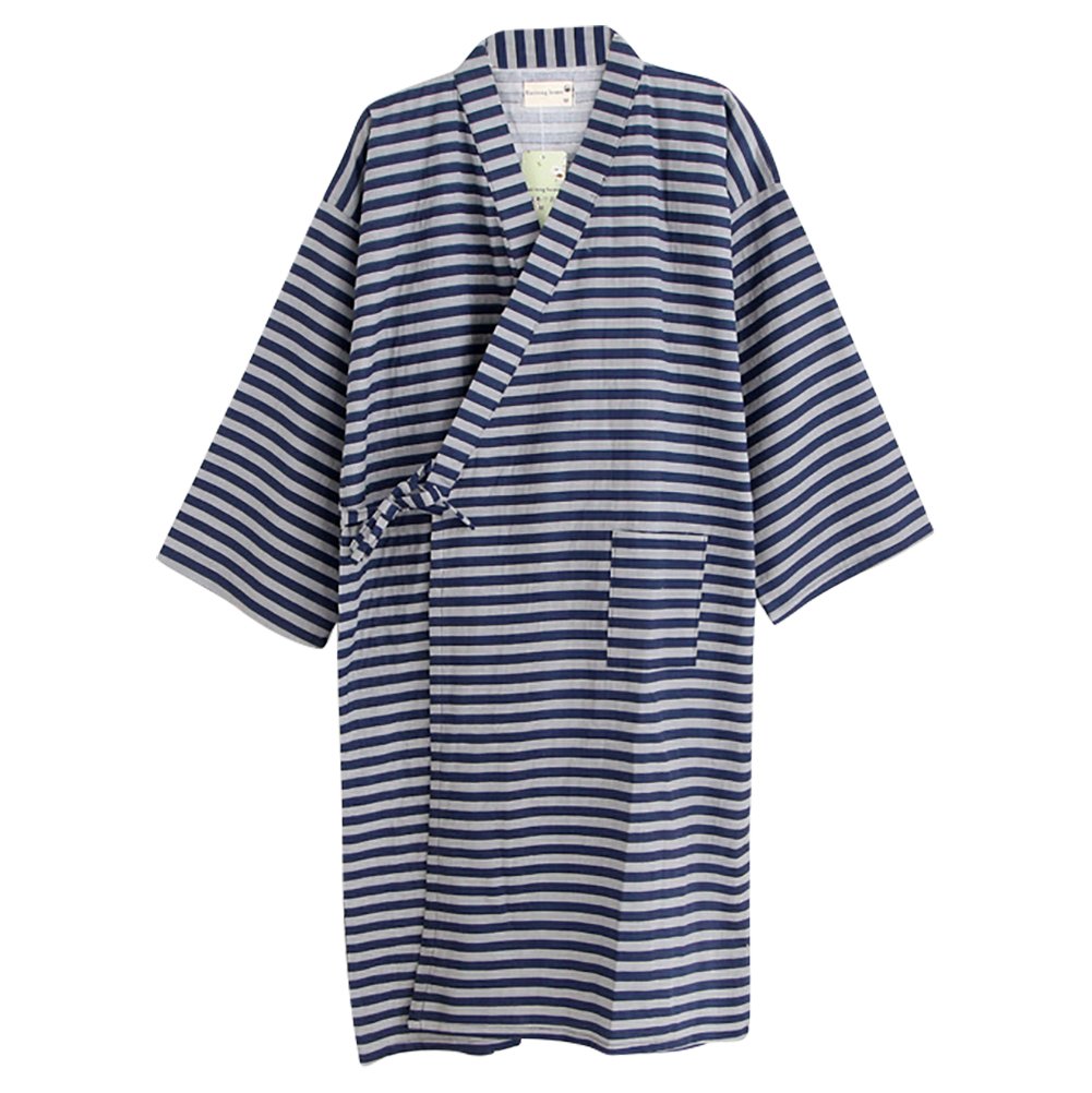 IblueloverKimono Robe for Both Men and Women Bathrobe Sleepwear Nightgown Unisex