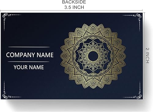 Miniatura 5 de Tarjetas de visita personalizadas con diseño, tarjetas de visita simples personalizadas de alta calidad con tu logotipo, imagen, texto, papel grueso