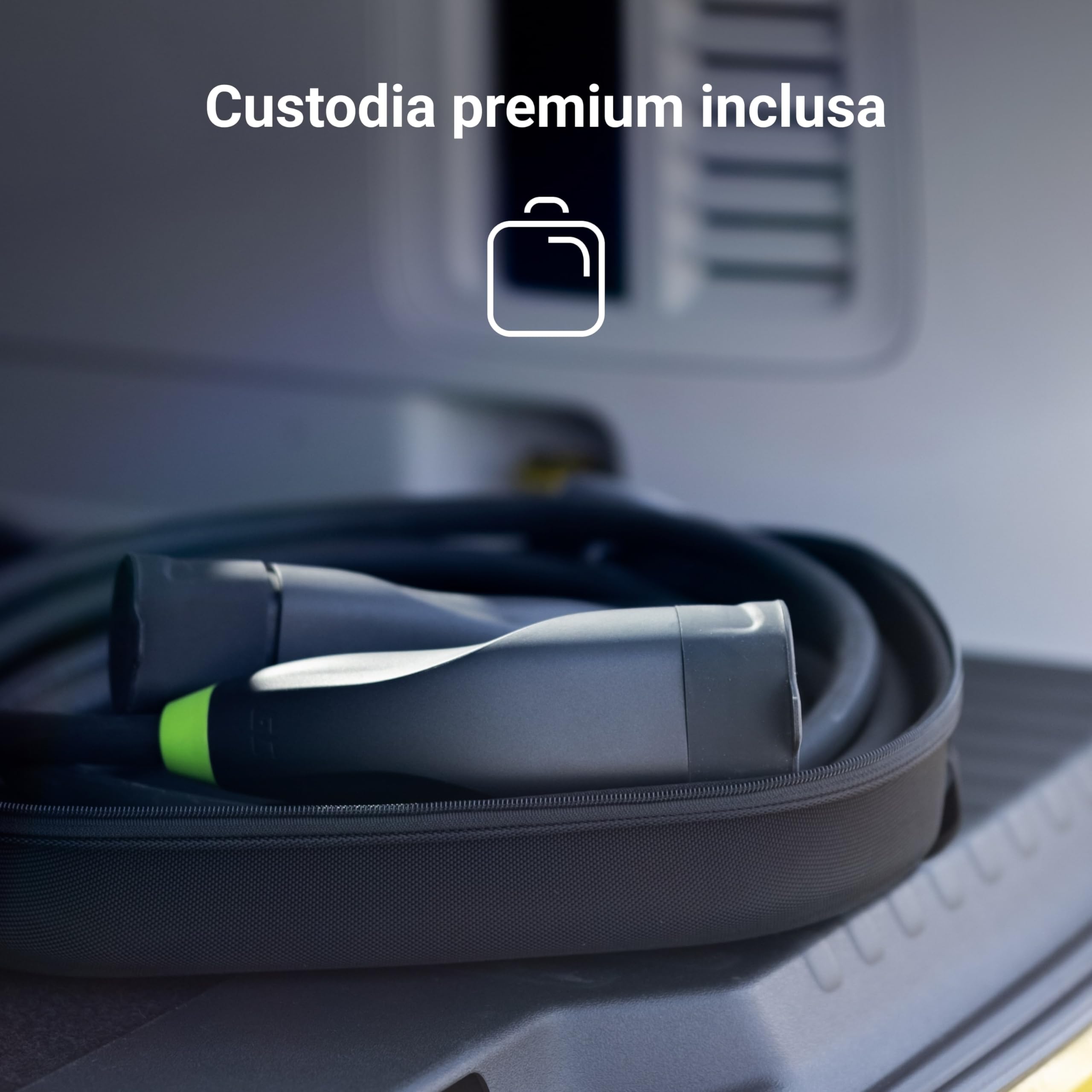 Green Cell GC Snap Tipo 2 Cavo di Ricarica 11kW 5m 16A per EV Auto Elettriche Tipo 2 a Trifase TÜV Compatibile con Model Y 3 S X, 500e, 600e, e-208, e-2008, ZOE, ID.3, ID.4, iX1, EV6, Mach-E