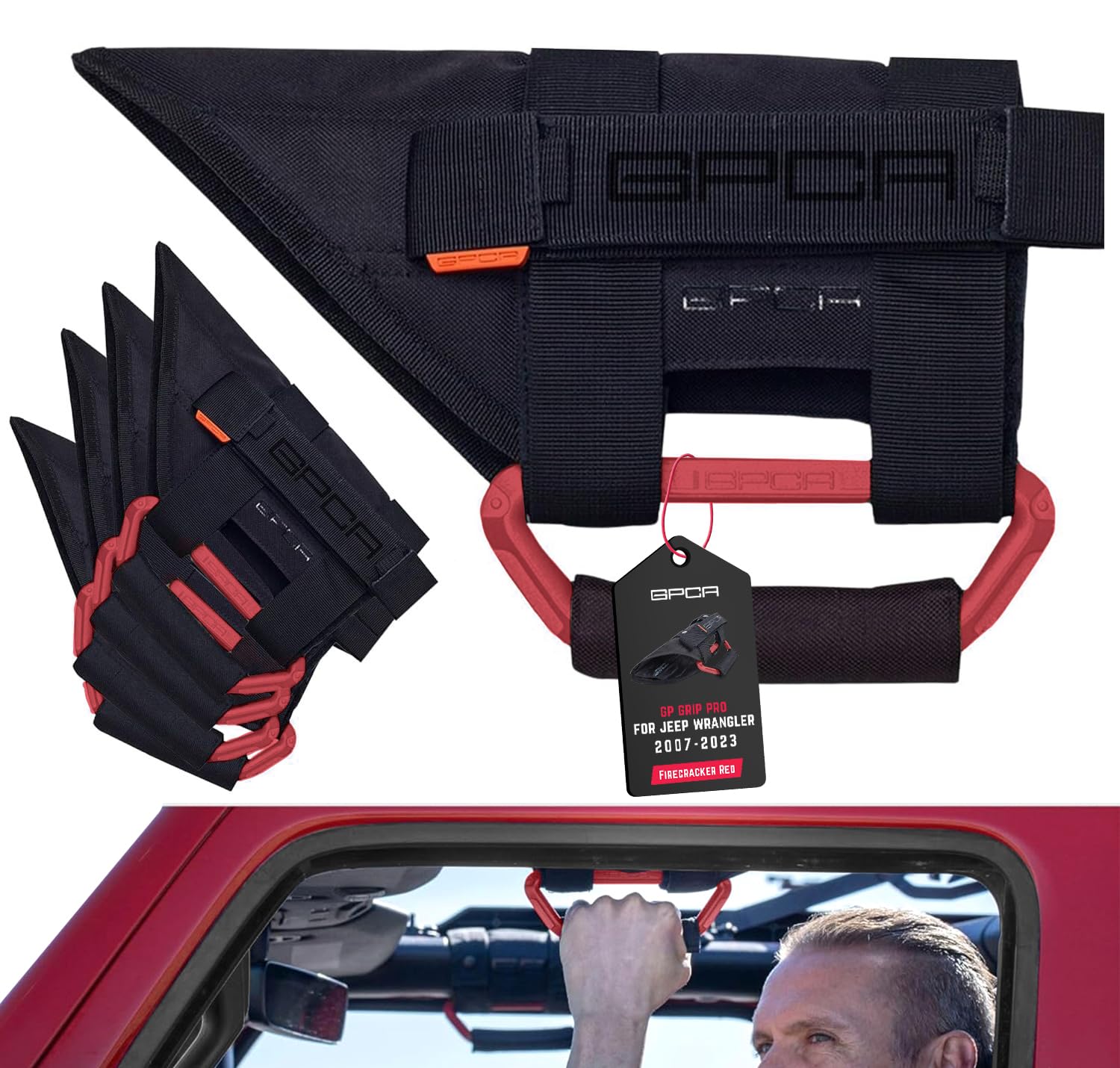 Amazon | GPCA GP-Grip PRO 新型ジープ ラングラー グラブハンドル 4