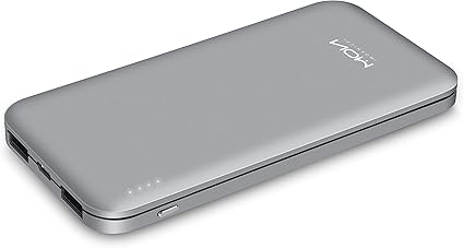 Amazon Moxnice モバイルバッテリー スマホ 急速充電器 軽量 大容量 mah 薄型 携帯 チャージ 持ち運び 小型 金属 Iphone Ipad Micro Type C 両入力ポート Pse認証済 オシャレ グレー 19新モデル モバイルバッテリー 通販
