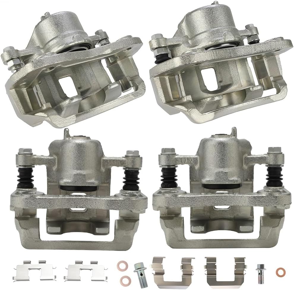 INEEDUP Front & Rear Disc Brake Caliper Assembly With Bracket 19B2998 19B2999 19B3100 19B3101 For Hyundai Sonata 2006-2008,For Kia Magentis 2007-2010,For Kia Optima 2006-2010