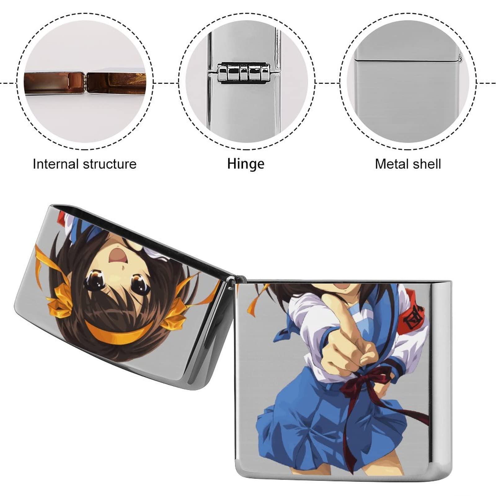 Amazon.co.jp: ジッポライター兼用ケース 涼宮ハルヒシリーズ 涼宮