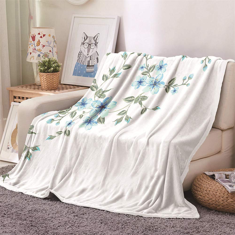 Chickw11 Coperta Flanella Letto Singolo Matrimoniale, 3D